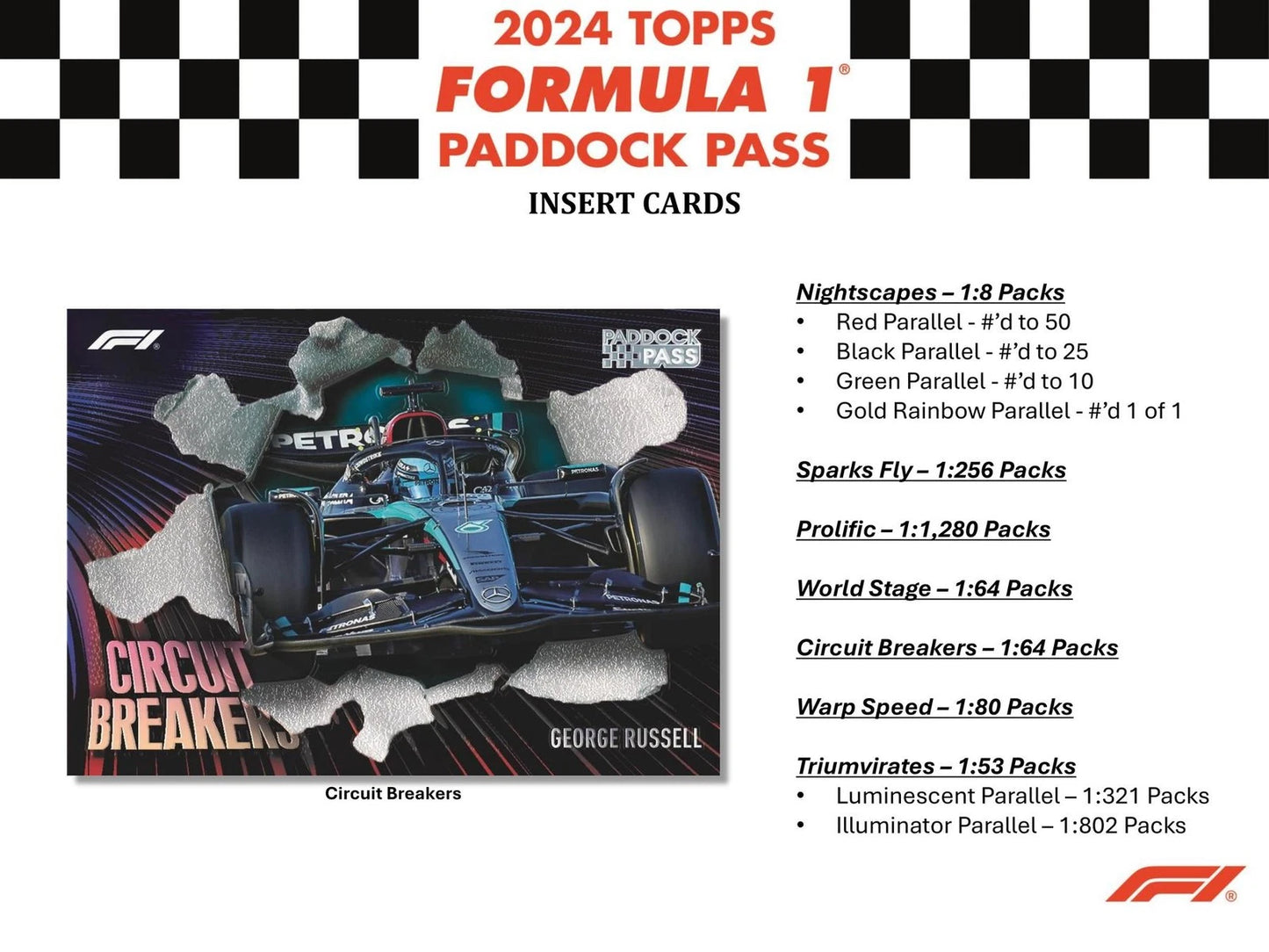 Paddock Pass Formula 1 hobby box