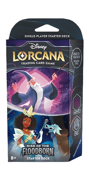 Disney Lorcana Starter Deck Rise Of The Floodborn - Amethyst & Steel