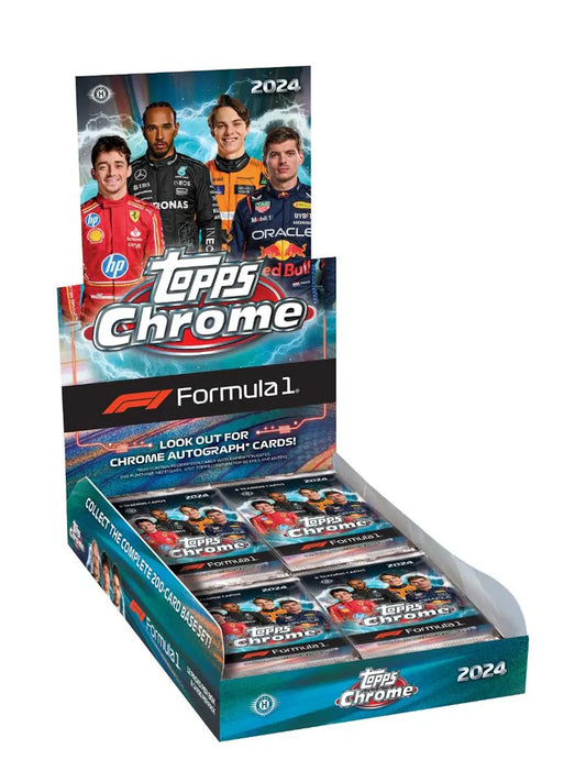 2024 Topps Chrome F1 Formula 1 Hobby Box