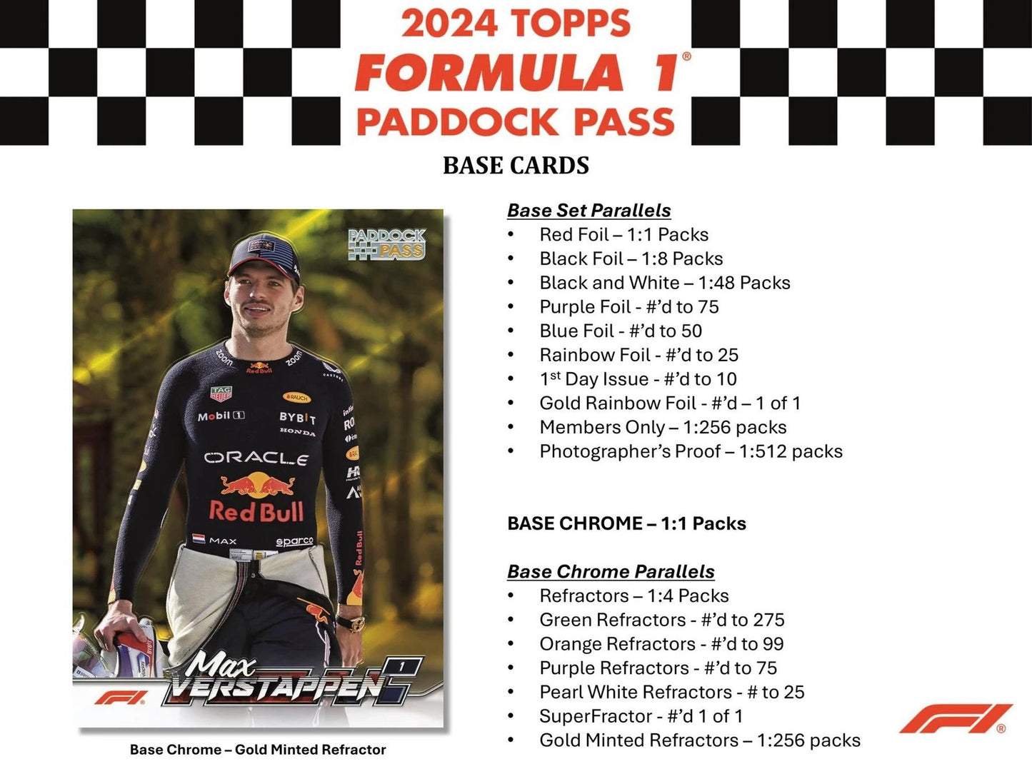 Paddock Pass Formula 1 hobby box